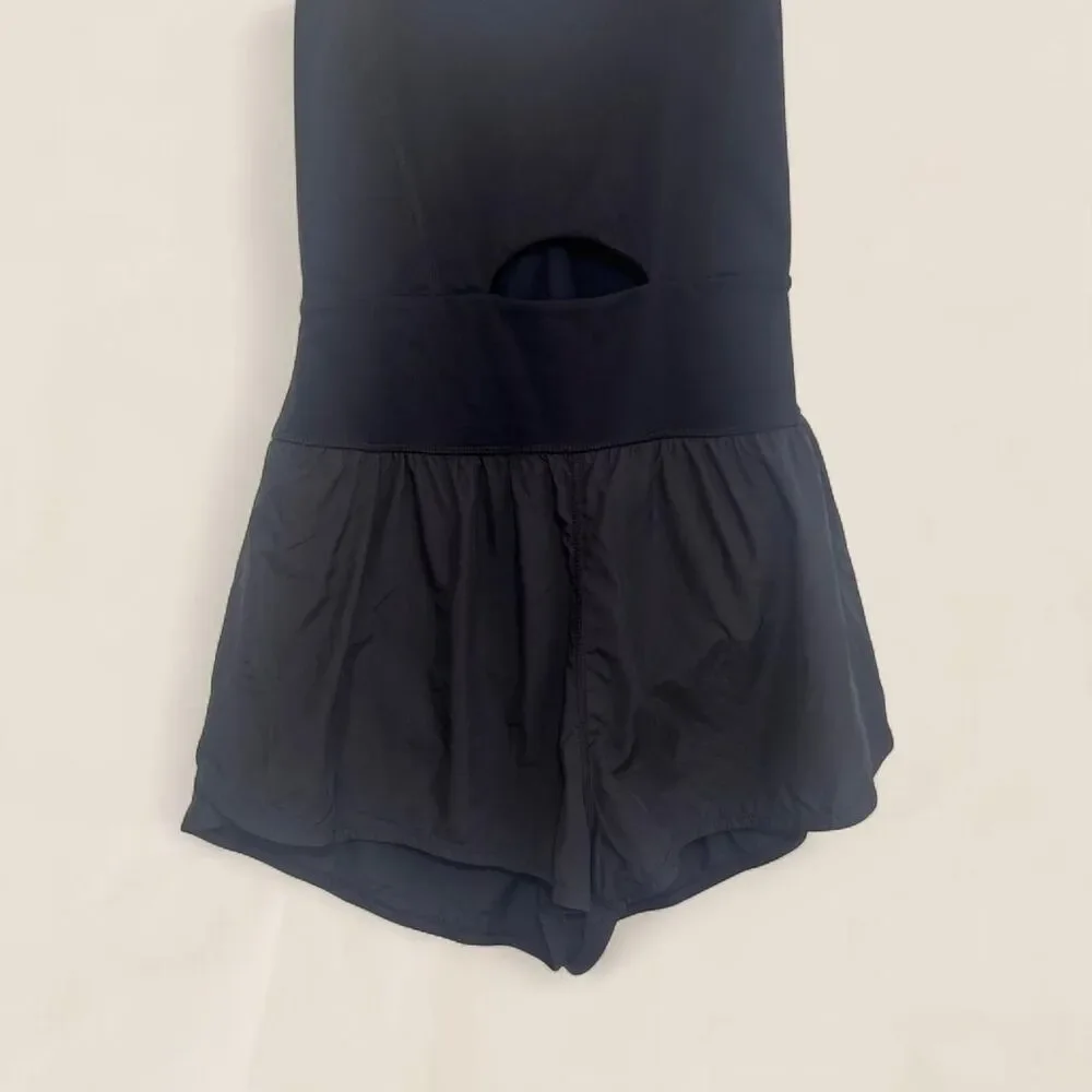 Free-people Women's Black and Navy Playsuit-romper - Picture 4 of 8